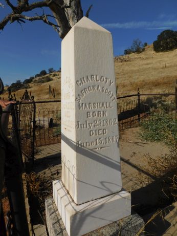 [Picture of Charloty Scott grave]